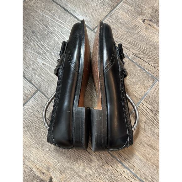 Allen Edmonds Bridgeton Black Leather Tassel Loafers Men’s‎ Size 10D - Picture 4 of 8